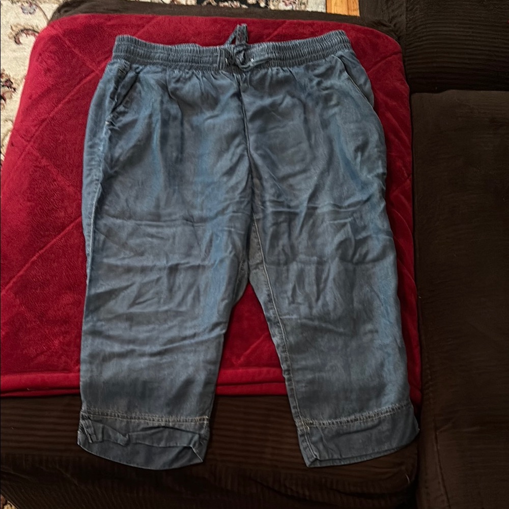 Casual Blue Pants capris women’s medium